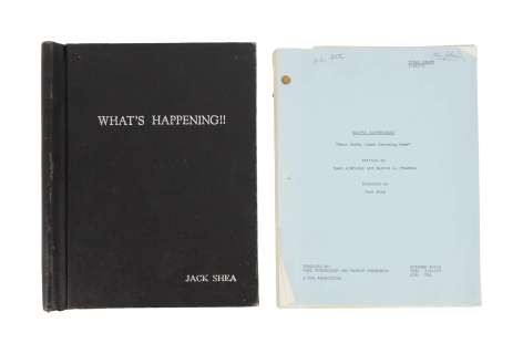 What’s Happening!! | Director’s Script and Script Holder | Julien’s