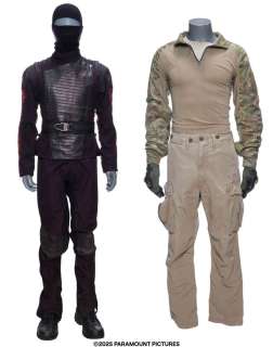 G.I. Joe Franchise (2009-Present) | Cobra Commando Black Soldier and G.I. Joe Desert Costume | Propstore