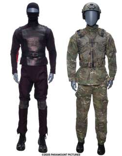 G.I. Joe Franchise (2009-Present) | Cobra Commando Black Soldier and G.I. Joe Desert Camo Costumes | Propstore