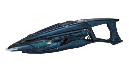 Lot 205 - Star Trek: Enterprise | Xindi Reptilian Soldier Bio-Rifle Prop (C)