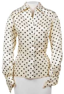 Lot 949 - Polka Dot shirt worn by Lucille Ball on Here‘s Lucy, Episode: "Ginger Rogers Comes to Tea".