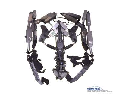 Elysium 2013 Movie Sharlto Copley Stunt Used Exo-Suit Wardrobe Prop Lot | Theme Park Connection