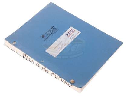 Back To The Future - Fourth Draft Production Script - 17717 | ScreenUsed