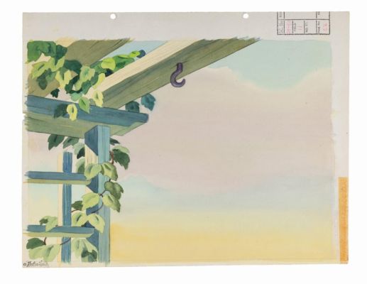 Lot 139 - An "Andy Panda’s Victory Garden" Production Background. | Van Eaton Galleries
