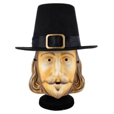 THANKSGIVING (2023) - Lot #521 : Eric Newlon‘s (Patrick Dempsey) Production-Made "John Carver" Hat and Mask