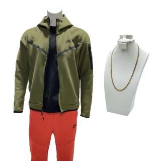 The Blackening Shawn’s Jay Pharoah Long Sleeve, Zip-Front Sweater, Short Sleeve Shirt, Sweatpants & Necklace | VIP Fan Auctions