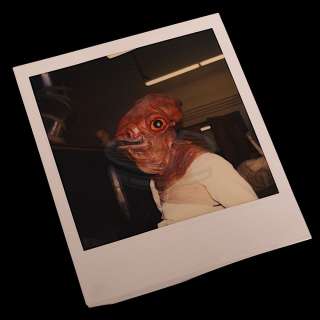 Lot 280 - Star Wars: Episode VI - Return of the Jedi - Admiral Ackbar Preproduction Polaroid Photograph