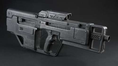 Ghost in the Shell | Major’s (Scarlett Johansson) Police Bike Tavor Submachine Gun | Propstore