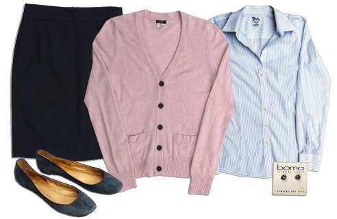Jenna Fischer Screen-Worn J. Crew Wardrobe From ‘‘The Office‘‘ -- With a COA from NBC Universal