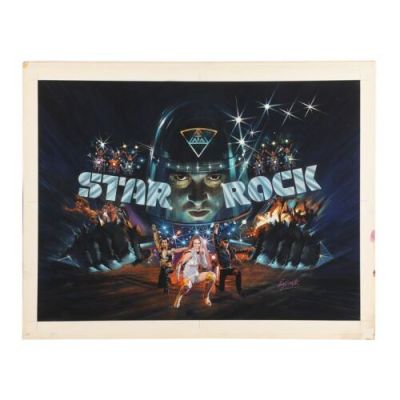 Star Rock (1980) | Lot 536 : The Brian Bysouth Collection: Original Artwork; 91.5 x 67.5 cm (36" x 26.5"), Brian Bysouth | Propstore