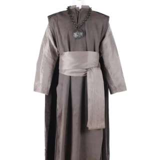 The Green Knight Knight’s Tunic w/ Cape, Long Sleeve Shirt, Pentacle Necklace & Sash | VIP Fan Auctions