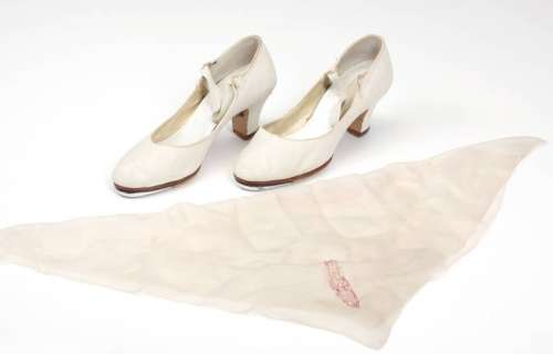 GINGER ROGERS SHOES AND HANDKERCHIEF | Julien’s