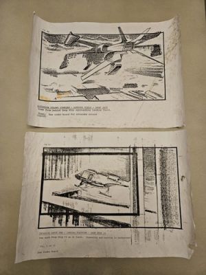 2x Aliens 1986 Large Production Used Storyboards Movie Props / Cheyenne Dropship | eBay Europe (Buy It Now)