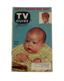 TV Guide Lucille Ball and Her $50,000,000 Baby #1 Issue | Premiere Props