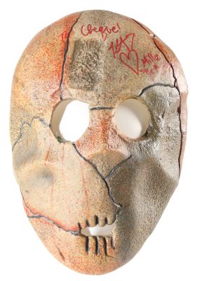 Kathryn Newton as Millie Kessler in Freaky (SWAU) Signed Blissfield Butcher Prop Replica Mask | SWAU