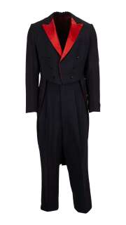 The Munsters | Grandpa Munster (Al Lewis) Black and Blood-Red Tuxedo Ensemble | Julien’s