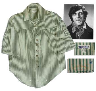 Striped Shirt Worn by British Singer & Actor Anthony Newley in the 1967 Film ’’Doctor Doolittle’’ | Nate Sanders