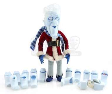 A Miser Brothers’ Christmas (2008) | Snow Miser’s Stop-Motion Puppet With Lip Kit Of Mouths | Propstore