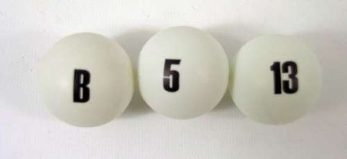 Now You See Me Four Horsemen Hero Ping Pong Balls Movie Props | Premiere Props