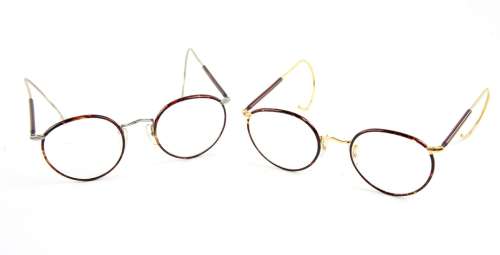 Indiana Jones and the Last Crusade (1989) - Harrison Ford as Indiana Jones, two pairs of wire frame | Ewbank’s