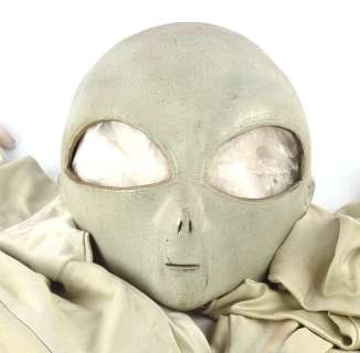Global Effects The X Files (1993 - 2018) Vintage Alien Grey Costume with Gloves and Mask on Plush… | Ewbank’s