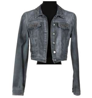 Dirk Gently‘s Holistic Detective Agency - Lot 71 - Hannah Marks ‘Amanda Brotzman‘ studded gray jacket from Dirk Gently‘s Holistic Detective Agency.