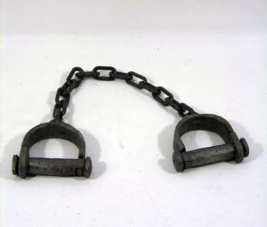 Lot 474 - Underworld: Rise of the Lycans Slave Shackles Movie Props