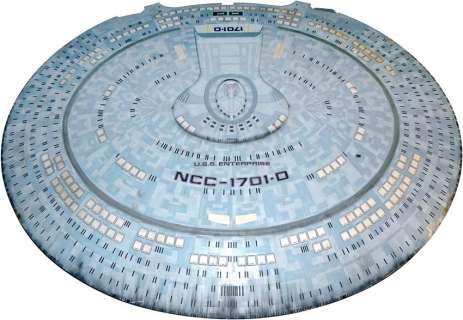 Lot 2 - Star Trek: Generations U.S.S. Enterprise D Saucer