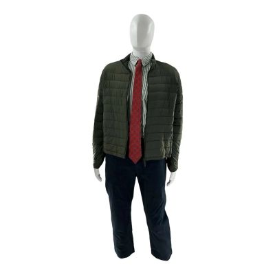 Lot 68: Oh What Fun Doug Leiner Screen Worn Coat, Pants, Button-Up Shirt & Tie Ch 4 Sc 62-84 | VIP Fan Auctions