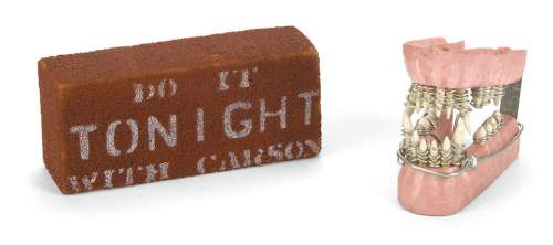 Two props from "The Tonight Show Starring Johnny Carson" | Bonhams