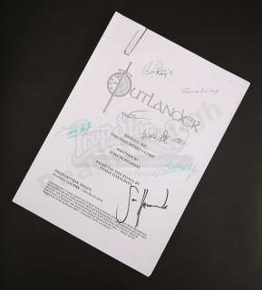 Outlander | Outlander Charity Script Auction - Maria Doyle Kennedy’s Cast Autographed Script - Episode 410 ’The Deep Heart’s Core’ Production Draft | Propstore