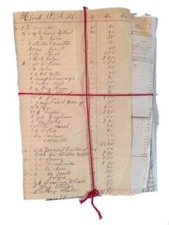 Django Unchained Cleopatra Club Paperwork Movie Props | Premiere Props