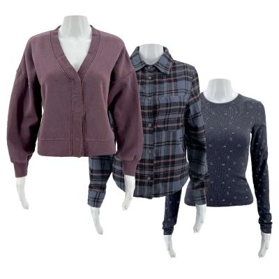 Lot 176: The Handmaid’s Tale Moira Strand Screen Worn Sweater, Button-Up Shirt & T-Shirt Ch 8 Sc 45-50, 2 Ep 607, 608 | VIP Fan Auctions