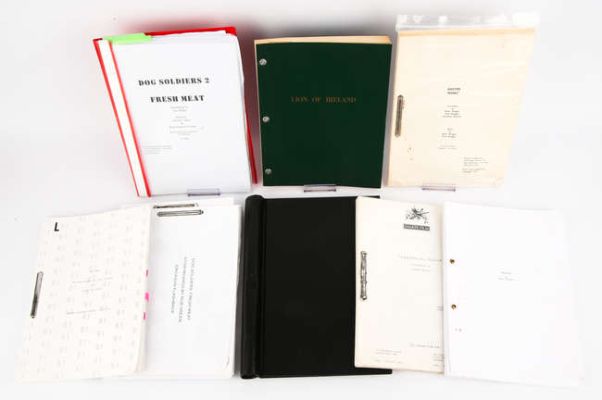Collection of Twelve Production Scripts to include: Lion of Ireland (c. 1980s) Second Draft… | Ewbank’s