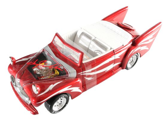 John Travolta as Danny Zuko in Grease (Beckett) Signed Greased Lightning 1:18 Scale Diecast Model Car | SWAU