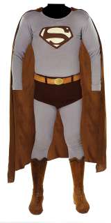 Lot 1014 - George Reeves "Superman" costume ensemble with fx "flying pan".
