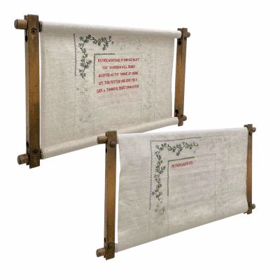 Lot 34: Wuthering Heights Isabella (Alison Oliver) Production Used (2) Tapestry | VIP Fan Auctions