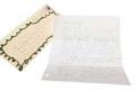 Mad Men - Lot 3209 - Sally‘s Santa Letter and Glitter Envelope