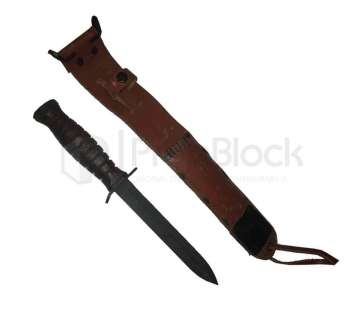 Lot 114 - The Monuments Men Sam Epstein Hero Knife & Sheath