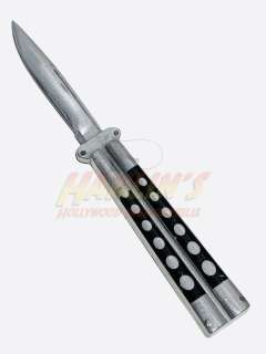 Lot 55 - Bones (2001) - Retractable Blade Aluminum Butterfly Knife used by Snoop Dogg (Jimmy Bones)