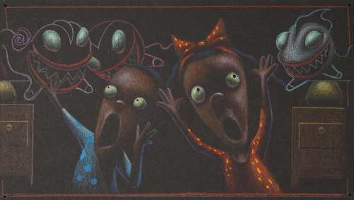 A storyboard from The Nightmare Before Christmas | Bonhams