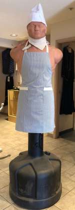 Century adjustable height - human kickboxing practice body opponent bag (From the superhero show) | Direct Liquidation