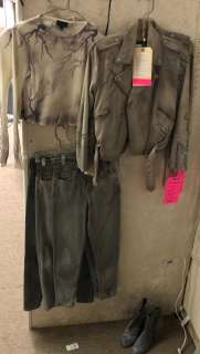 "Superhero Show" S3 Ep15 - death witch stunt outfit - includes 2 jackets / 2 shirts / 3 jeans & boot | Direct Liquidation