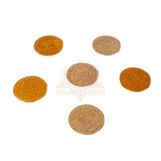 Pirates of the Caribbean: Curse of the Black Pearl - Pirate Coins - 21-15 | Icons of Pop Culture