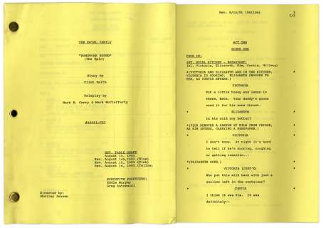 ’’The Royal Family’’ Episode 2 Revised Table Draft Script Owned by Redd Foxx -- Dated Weeks Before Foxx’s Death -- 48 Pages -- Very Good Condition -- From Redd Foxx Estate | Nate Sanders