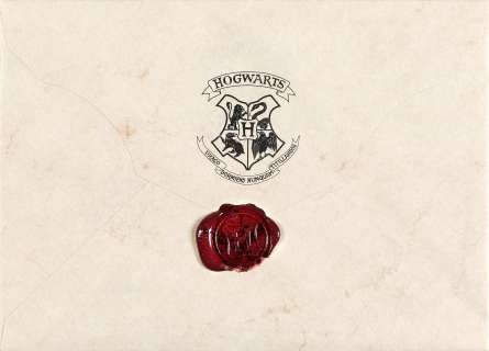 Harry Potter’s Hogwarts Acceptance letter with Envelope from The Philosopher’s Stone | Bonhams