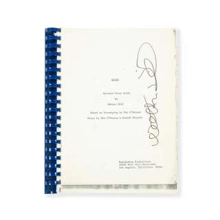Alien: An Autographed Revised first draft Script, circa 1978, | Bonhams