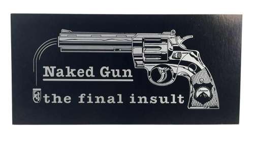 Lot 170 - Naked Gun 33 1/3: The Final Insult - Cast & Crew Parking Pass