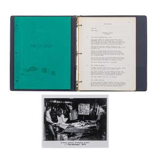 Bo Hopkins "Frank Jackson" Annotated Shooting Script for The Getaway. | Bonhams