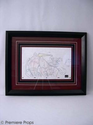 Star Wars Yoda Sketch Framed | Premiere Props
